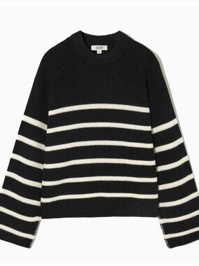 Brand New COS Heavyweight Striped Sweater in Medium